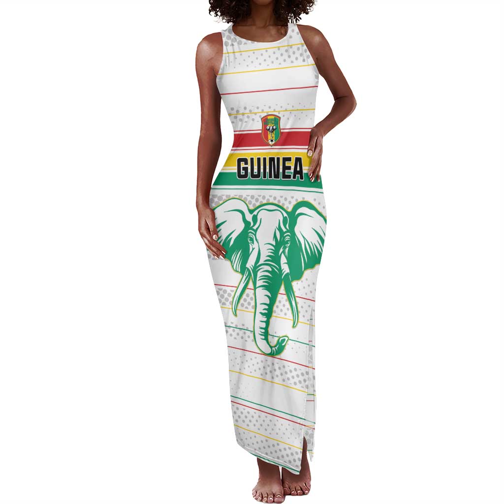 Custom Afro Guinee Football Tank Maxi Dress Go Syli National