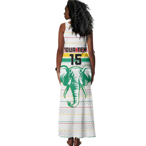 Custom Afro Guinee Football Tank Maxi Dress Go Syli National