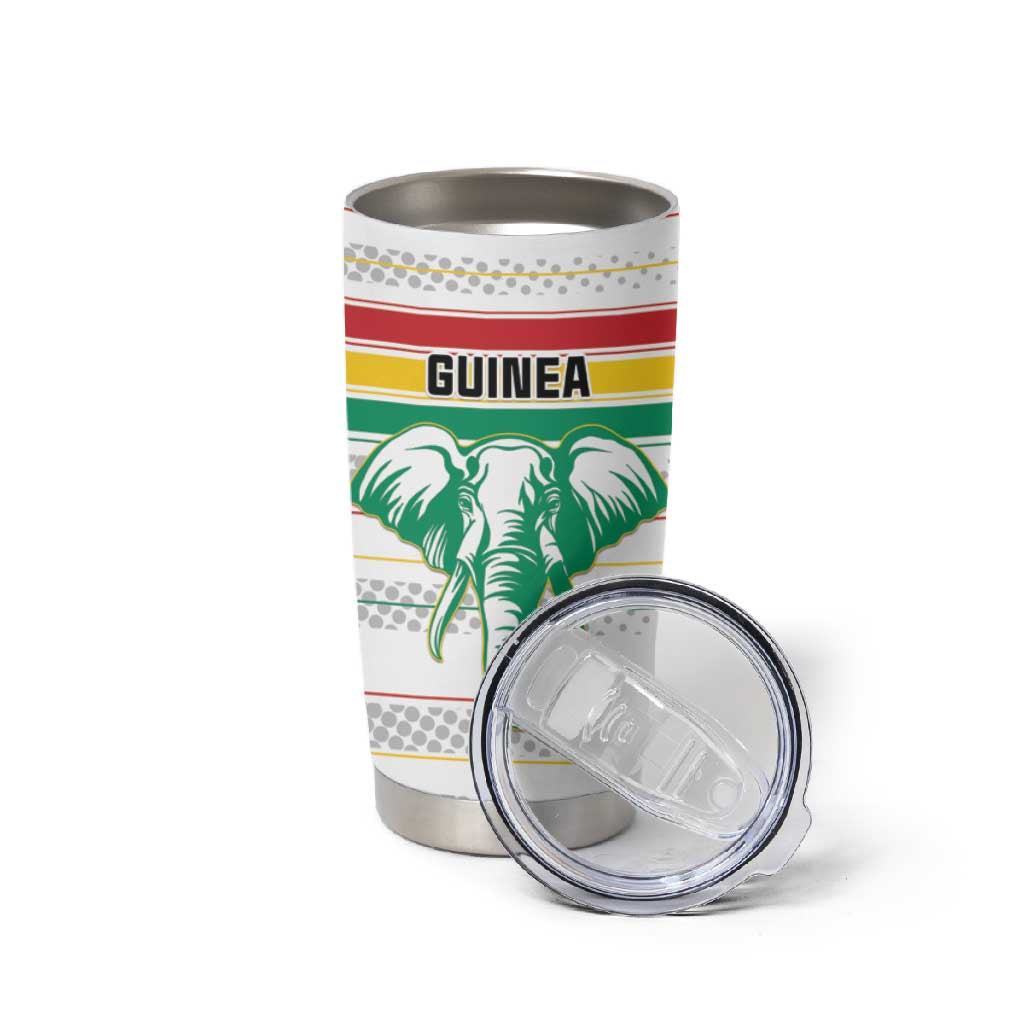Custom Afro Guinee Football Tumbler Cup Go Syli National