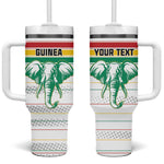 Custom Afro Guinee Football Tumbler With Handle Go Syli National