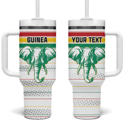 Custom Afro Guinee Football Tumbler With Handle Go Syli National