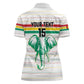 Custom Afro Guinee Football Women Polo Shirt Go Syli National