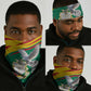 Guinea Neck Gaiter Coat Of Arms Pigeon - Kente Pattern LT15