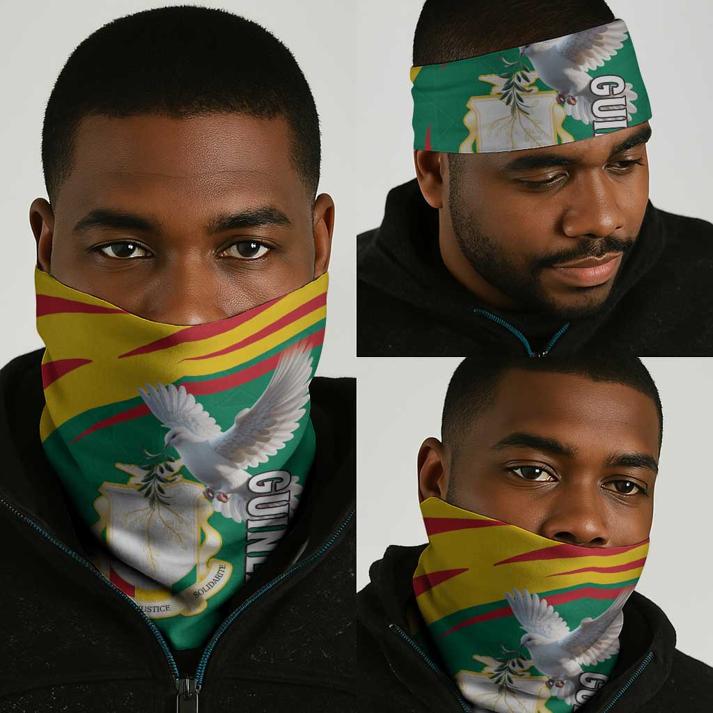 Guinea Neck Gaiter Coat Of Arms Pigeon - Kente Pattern LT15