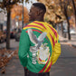 Guinea Sweatshirt Coat Of Arms With Pigeon - Kente Pattern