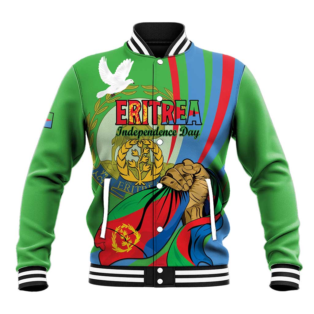 Happy Eritrea Independence Day Baseball Jacket 34th Anniversary