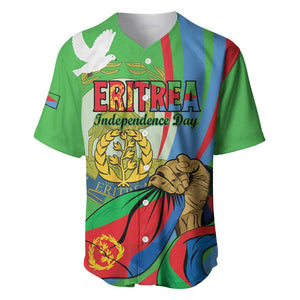 Happy Eritrea Independence Day Baseball Jersey 34th Anniversary