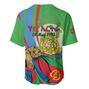Happy Eritrea Independence Day Baseball Jersey 34th Anniversary