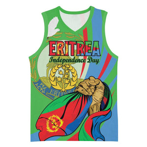 Happy Eritrea Independence Day Basketball Jersey 34th Anniversary - African Pride