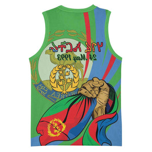 Happy Eritrea Independence Day Basketball Jersey 34th Anniversary - African Pride