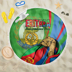 Happy Eritrea Independence Day Beach Blanket 34th Anniversary