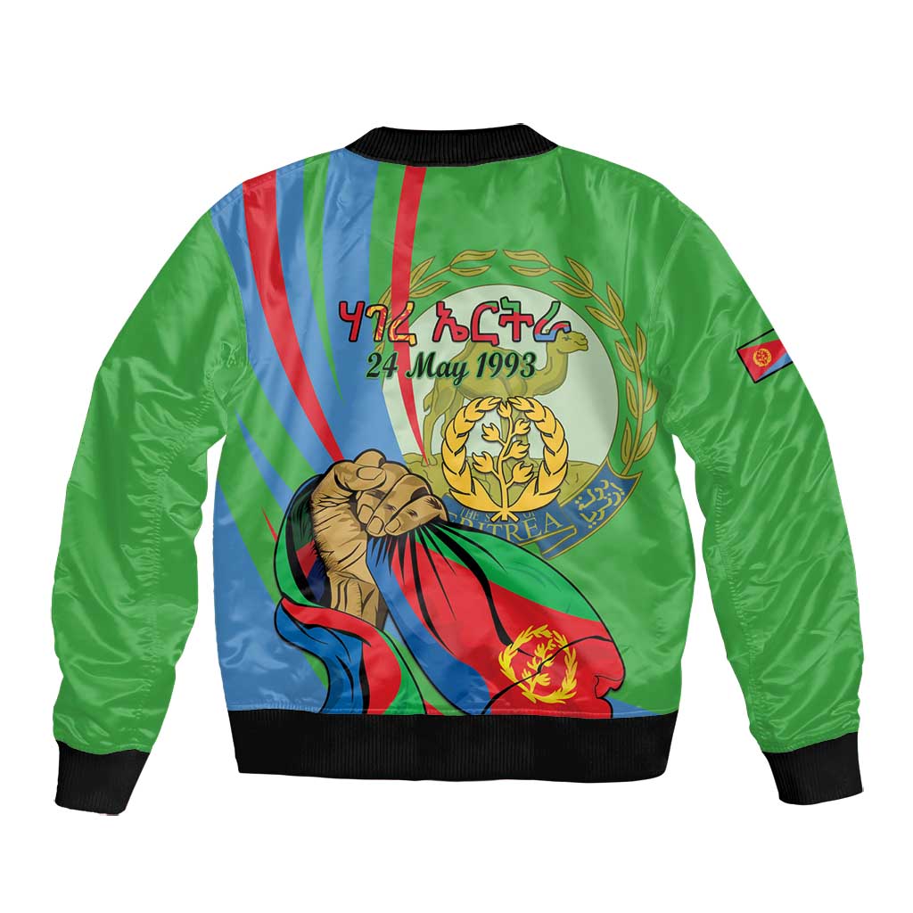 Happy Eritrea Independence Day Bomber Jacket 34th Anniversary