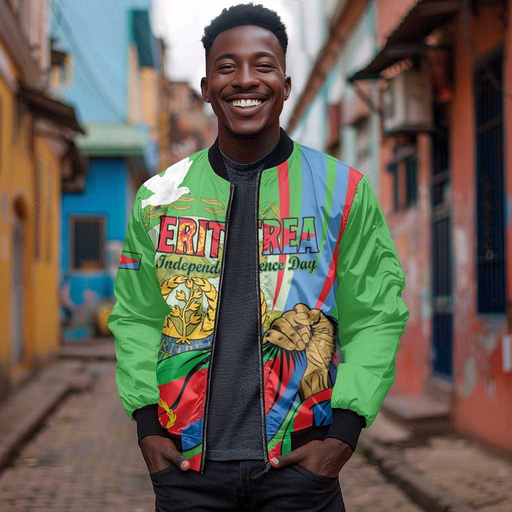 Happy Eritrea Independence Day Bomber Jacket 34th Anniversary