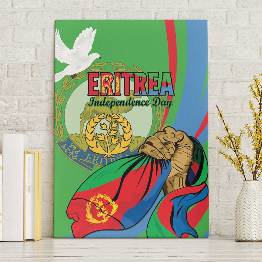 Happy Eritrea Independence Day Canvas Wall Art 34th Anniversary