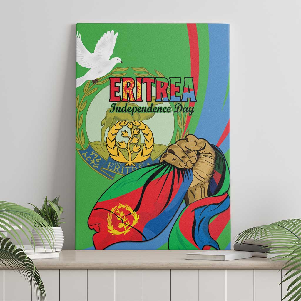 Happy Eritrea Independence Day Canvas Wall Art 34th Anniversary