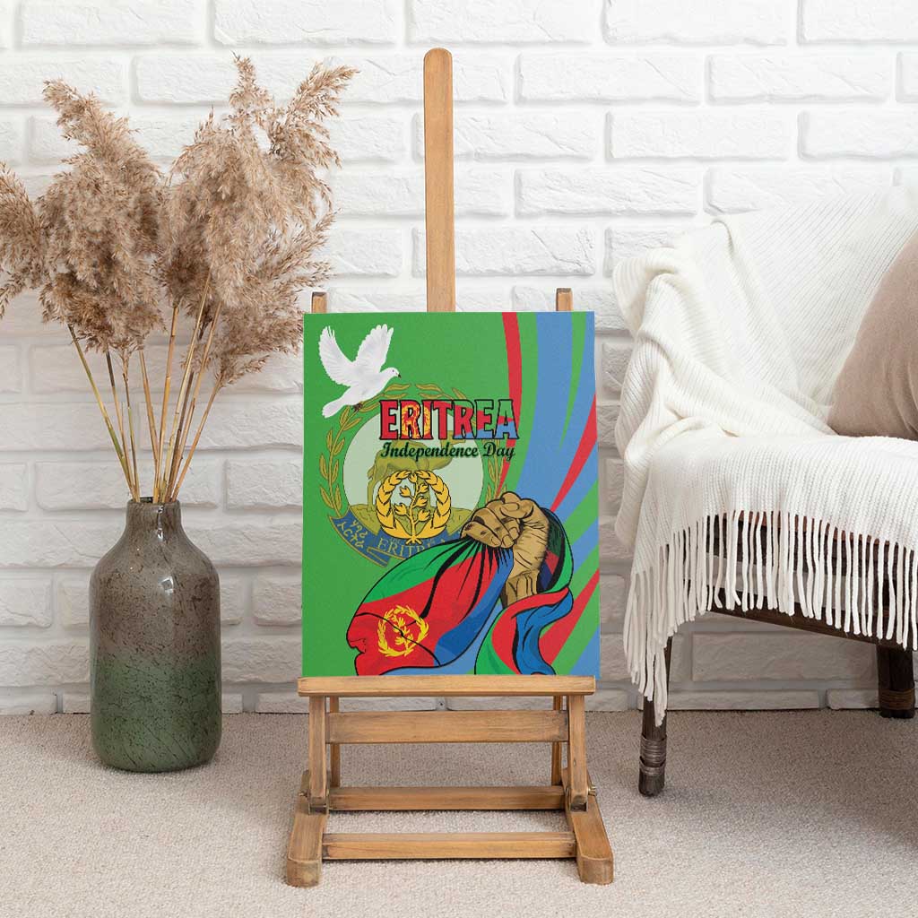 Happy Eritrea Independence Day Canvas Wall Art 34th Anniversary