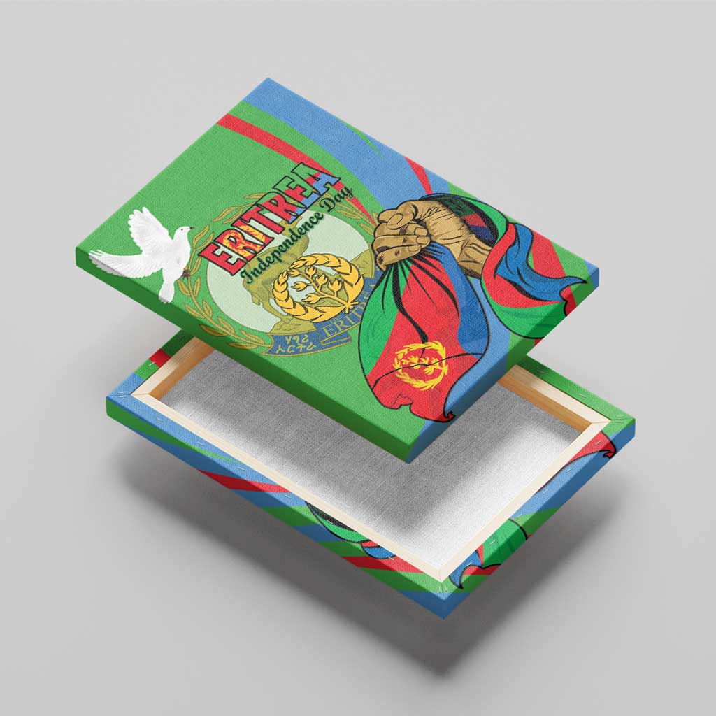 Happy Eritrea Independence Day Canvas Wall Art 34th Anniversary