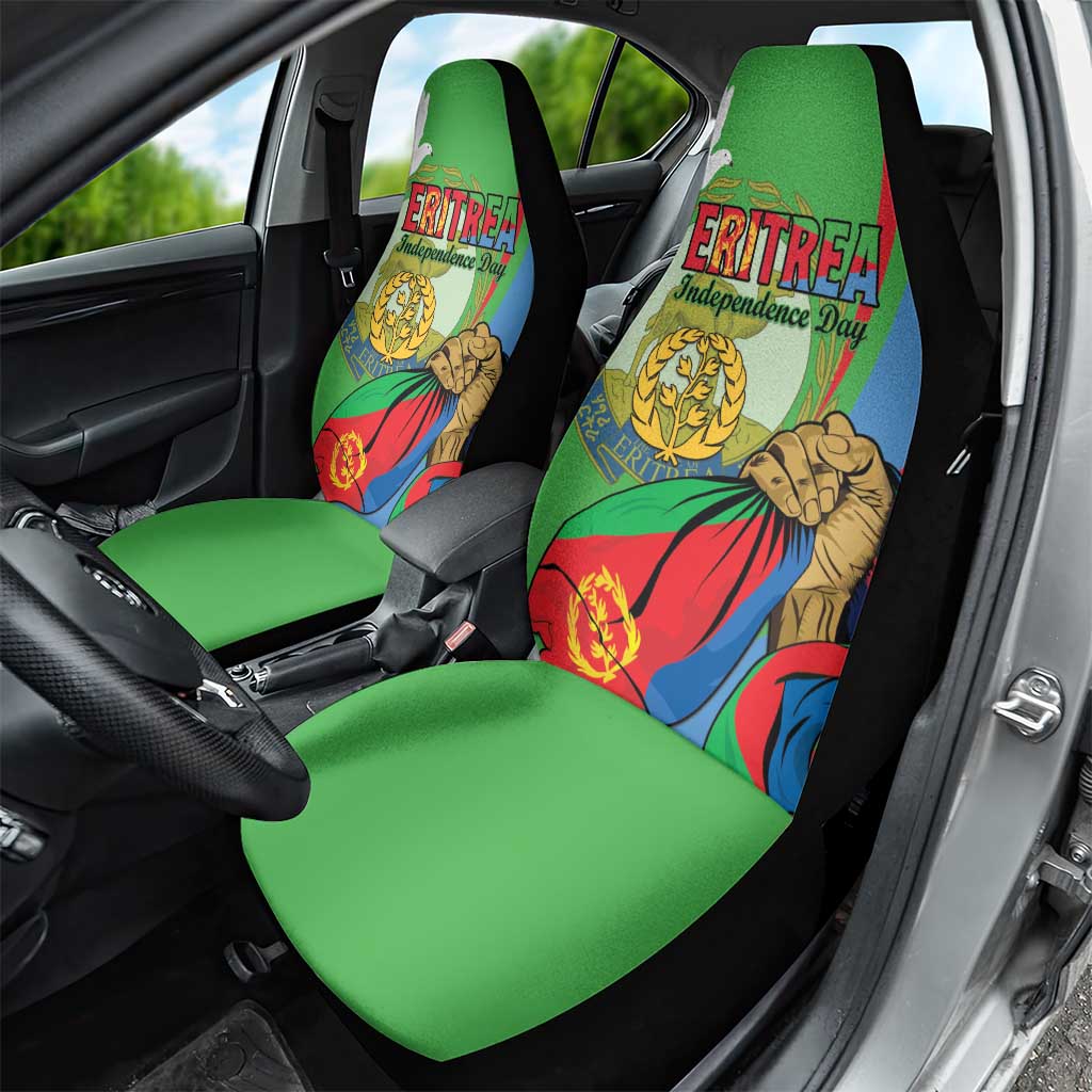 Happy Eritrea Independence Day Car Seat Cover 34th Anniversary