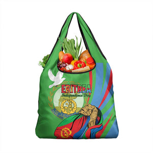 Happy Eritrea Independence Day Grocery Bag 34th Anniversary
