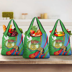 Happy Eritrea Independence Day Grocery Bag 34th Anniversary