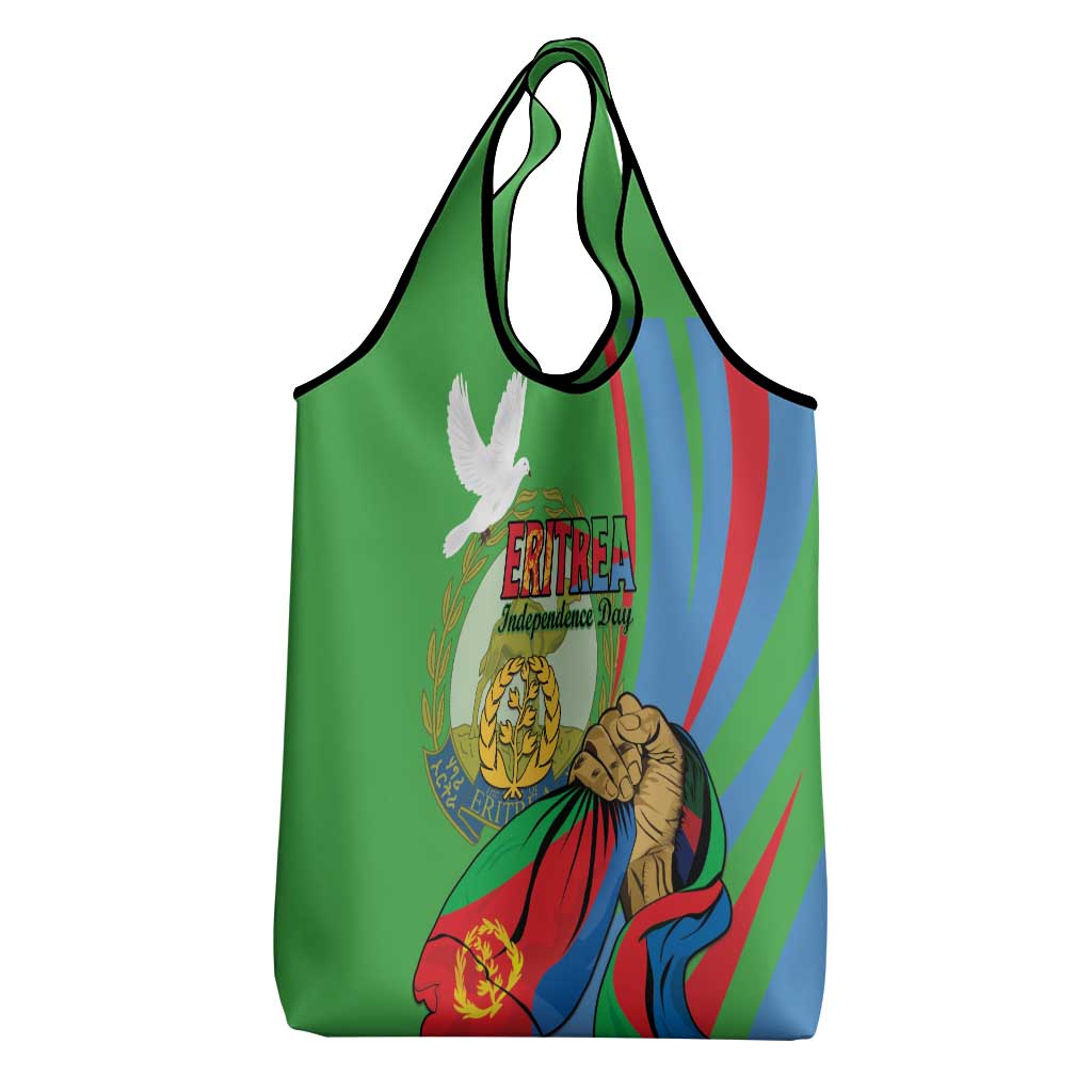Happy Eritrea Independence Day Grocery Bag 34th Anniversary