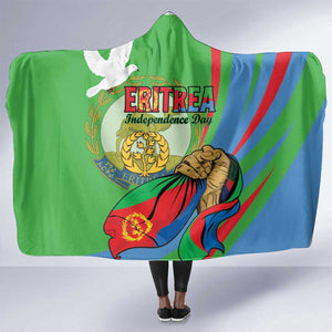 Happy Eritrea Independence Day Hooded Blanket 34th Anniversary