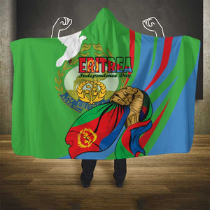 Happy Eritrea Independence Day Hooded Blanket 34th Anniversary