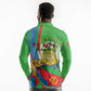 Happy Eritrea Independence Day Long Sleeve Polo Shirt 34th Anniversary