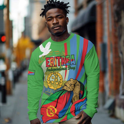 Happy Eritrea Independence Day Long Sleeve Shirt 34th Anniversary