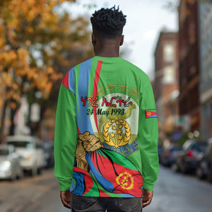Happy Eritrea Independence Day Long Sleeve Shirt 34th Anniversary