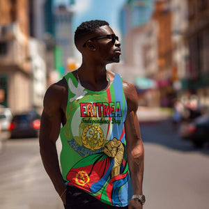 Happy Eritrea Independence Day Men Tank Top 34th Anniversary