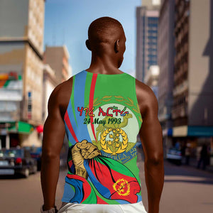 Happy Eritrea Independence Day Men Tank Top 34th Anniversary
