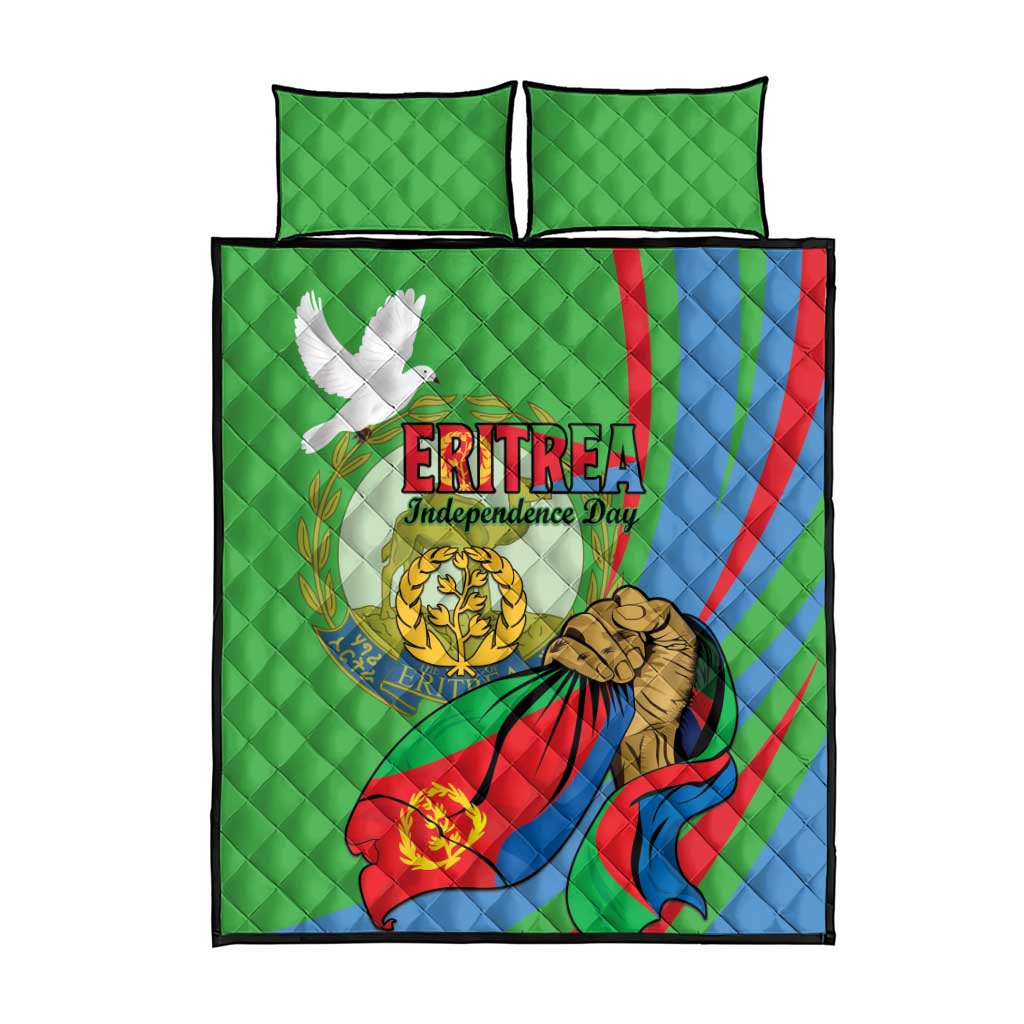 Happy Eritrea Independence Day Quilt Bed Set 34th Anniversary