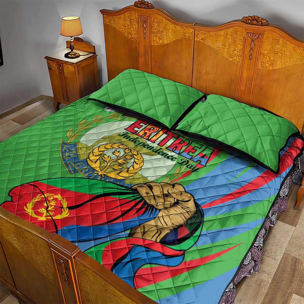Happy Eritrea Independence Day Quilt Bed Set 34th Anniversary