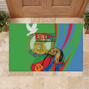 Happy Eritrea Independence Day Rubber Doormat 34th Anniversary