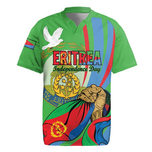 Happy Eritrea Independence Day Rugby Jersey 34th Anniversary