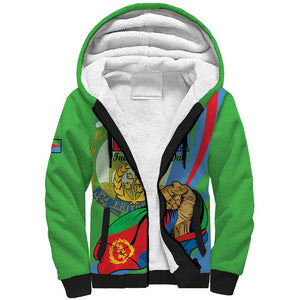 Happy Eritrea Independence Day Sherpa Hoodie 34th Anniversary