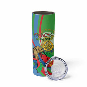 Happy Eritrea Independence Day Skinny Tumbler 34th Anniversary