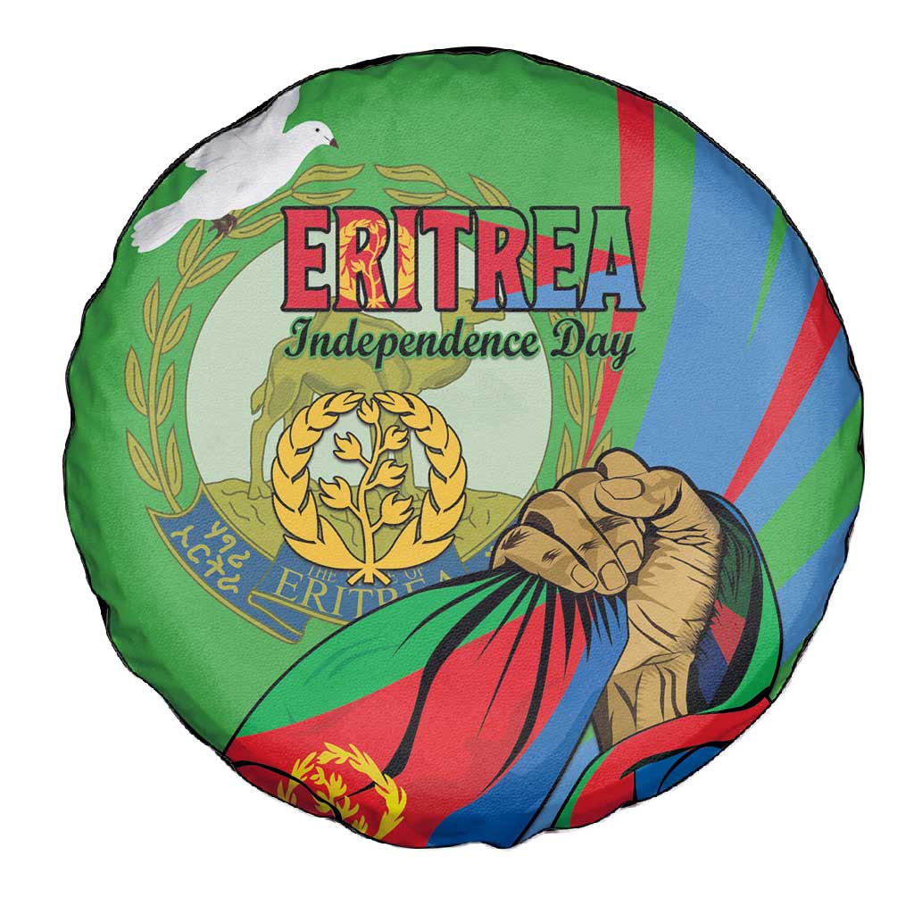 Happy Eritrea Independence Day Spare Tire Cover 34th Anniversary