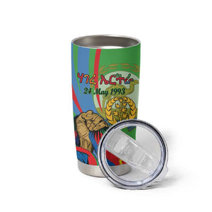 Happy Eritrea Independence Day Tumbler Cup 34th Anniversary