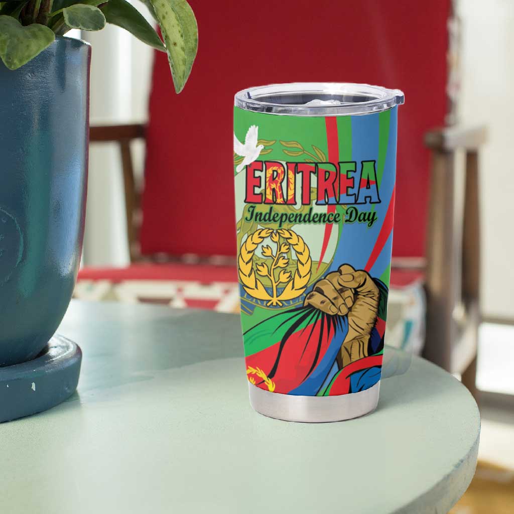 Happy Eritrea Independence Day Tumbler Cup 34th Anniversary