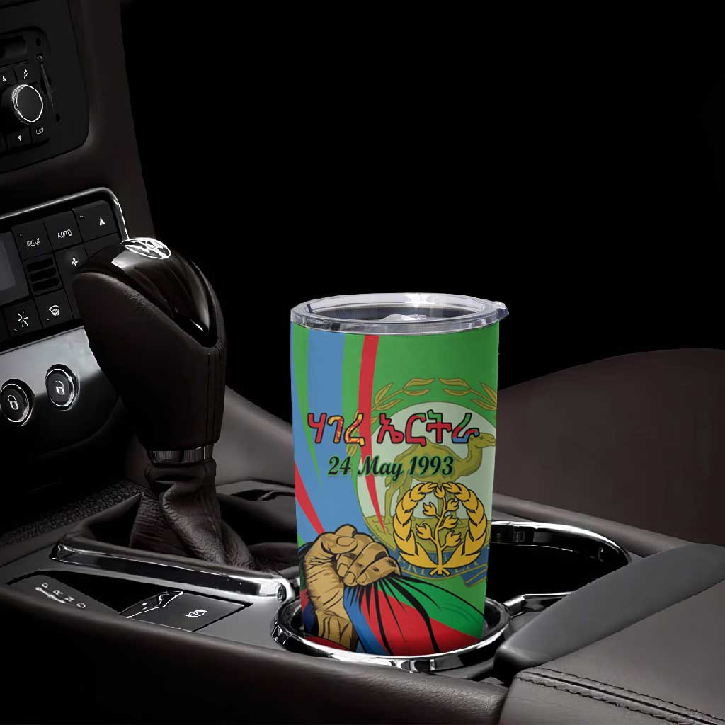 Happy Eritrea Independence Day Tumbler Cup 34th Anniversary
