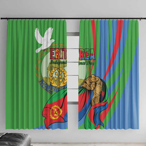 Happy Eritrea Independence Day Window Curtain 34th Anniversary