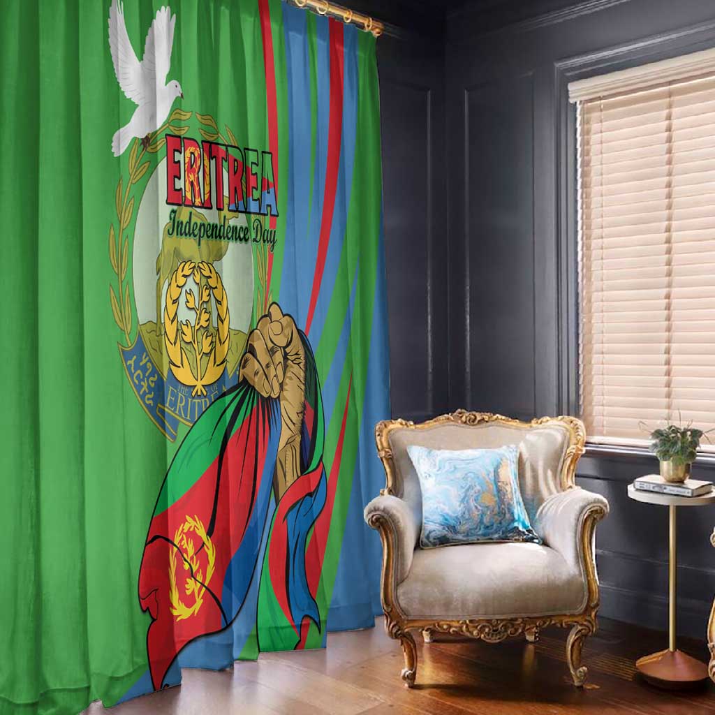 Happy Eritrea Independence Day Window Curtain 34th Anniversary