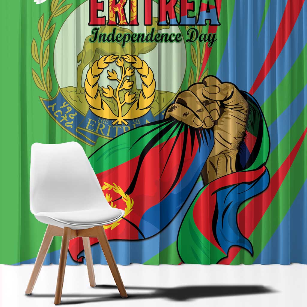 Happy Eritrea Independence Day Window Curtain 34th Anniversary
