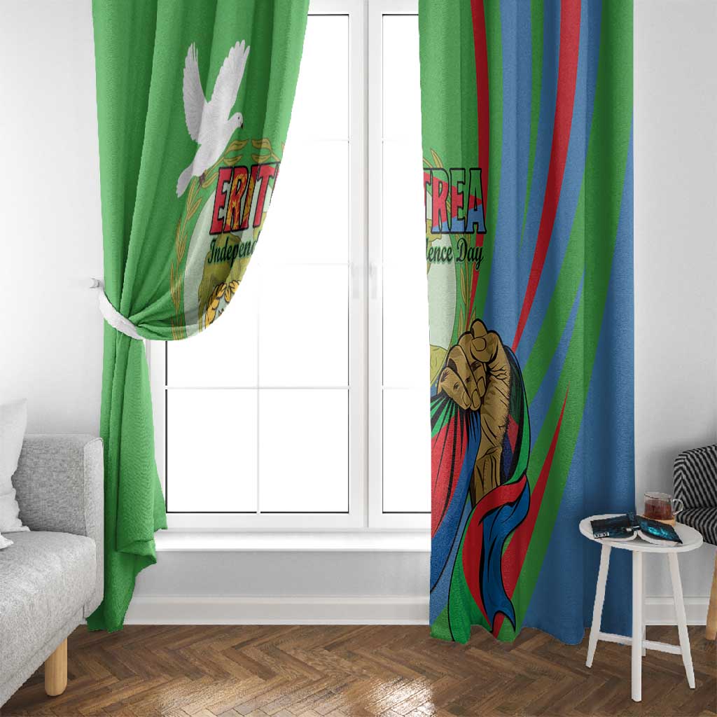 Happy Eritrea Independence Day Window Curtain 34th Anniversary