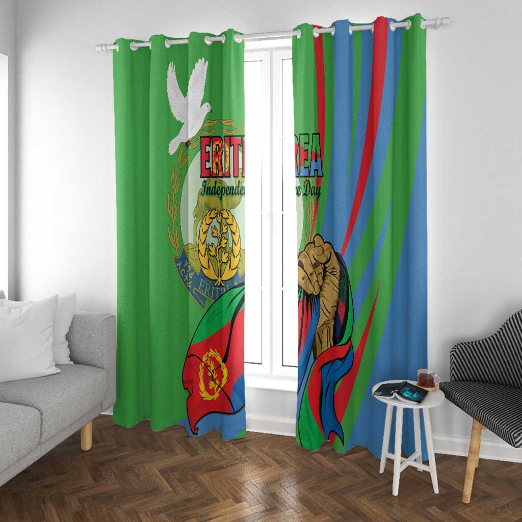 Happy Eritrea Independence Day Window Curtain 34th Anniversary