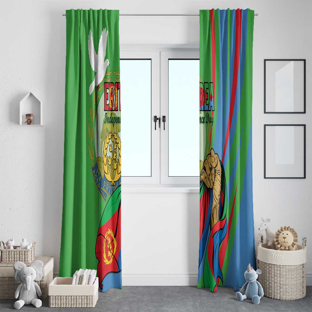 Happy Eritrea Independence Day Window Curtain 34th Anniversary