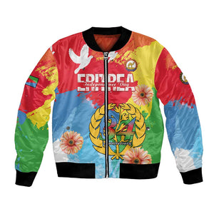 Personalised Eritrea Bomber Jacket Happy Independence Day
