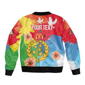Personalised Eritrea Bomber Jacket Happy Independence Day